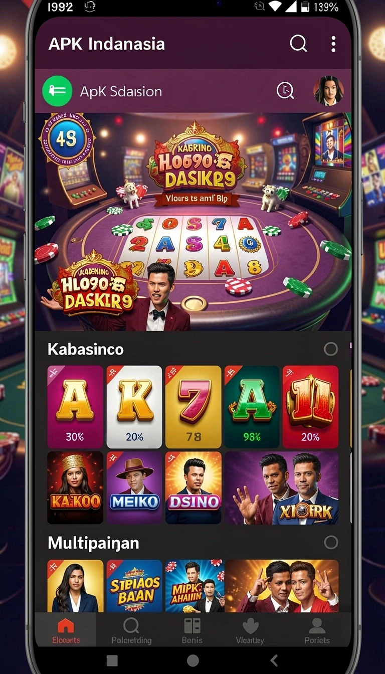 Tampilan utama aplikasi Kelebihan dan Fitur Aplikasi pajaktoto Terbaru yang intuitif dan efisien.