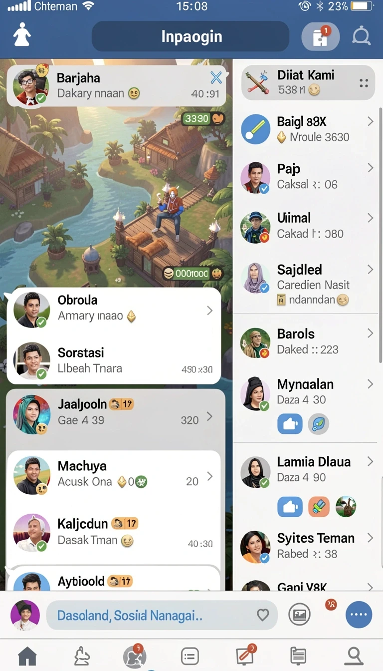 Tampilan utama aplikasi Aplikasi mawartoto Terbaru: Review dan Link Download yang intuitif dan efisien.