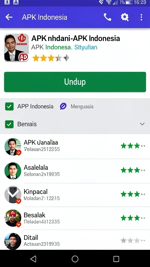 Tampilan utama aplikasi idrking APK Terbaru untuk Perangkat Android yang intuitif dan efisien.