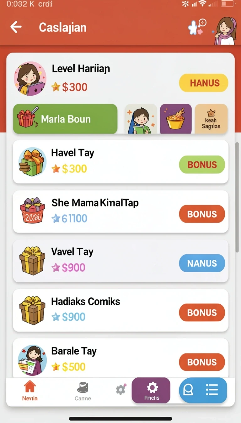 Tampilan utama aplikasi Aplikasi li789 Terbaru untuk Android dan iOS yang intuitif dan efisien.