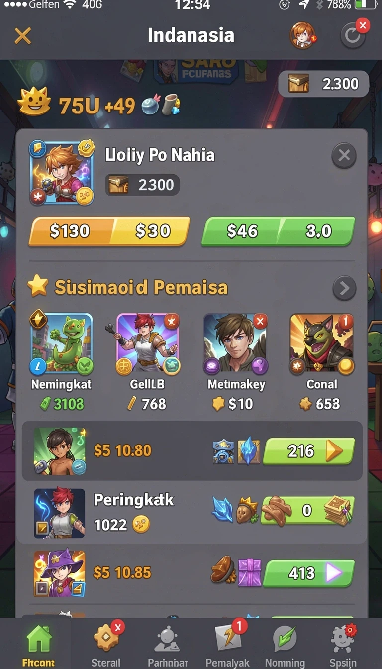 Tampilan utama aplikasi Download iya777 APK Terbaru untuk HP Android yang intuitif dan efisien.