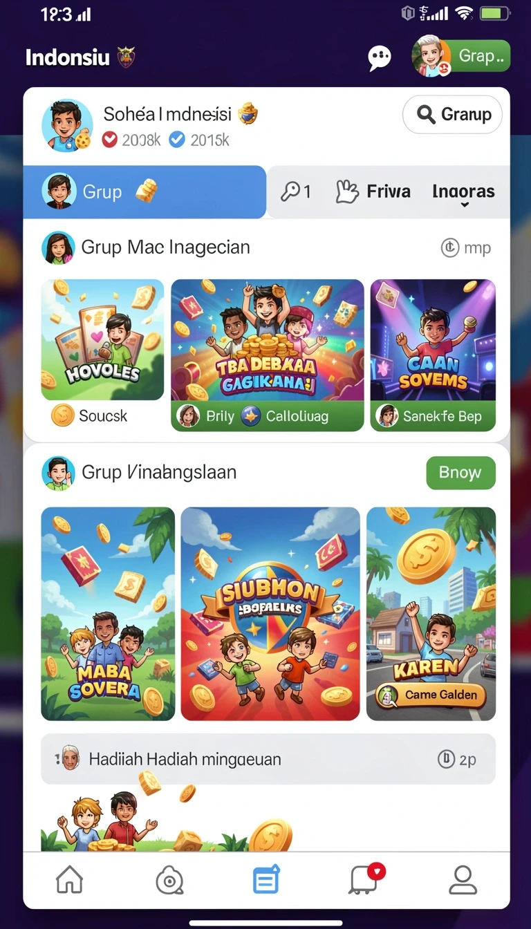 Tampilan utama aplikasi latoto APK Terbaru 2026 untuk Semua Perangkat yang intuitif dan efisien.