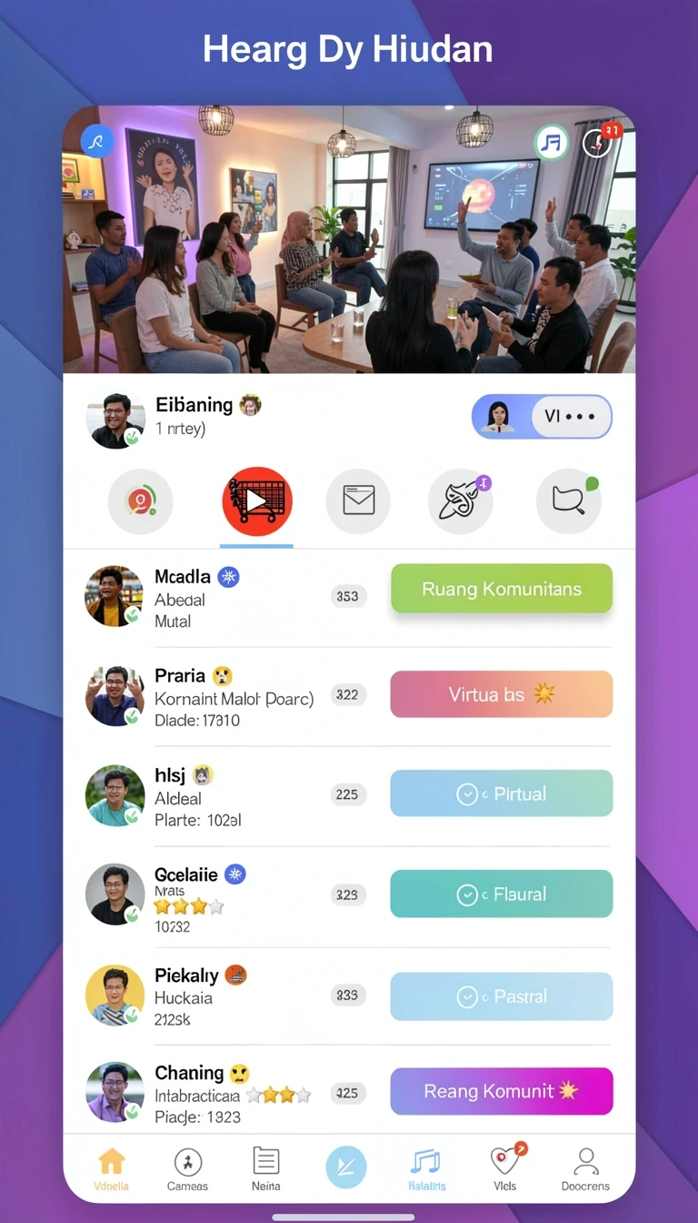 Tampilan utama aplikasi cmtoto APK Versi Terbaru untuk Android 2026 yang intuitif dan efisien.