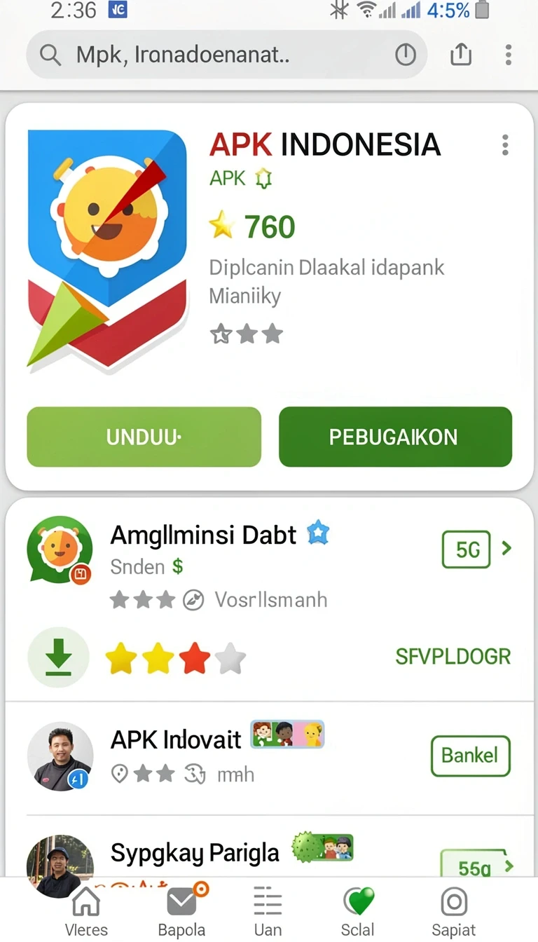 Tampilan utama aplikasi advantages APK Terbaru untuk Perangkat Android yang intuitif dan efisien.