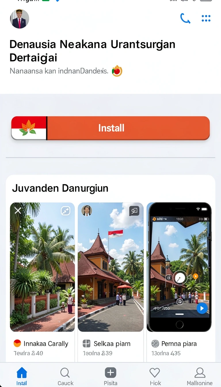 Tampilan utama aplikasi Info Aplikasi quarkplay Terbaru dan Cara Download yang intuitif dan efisien.
