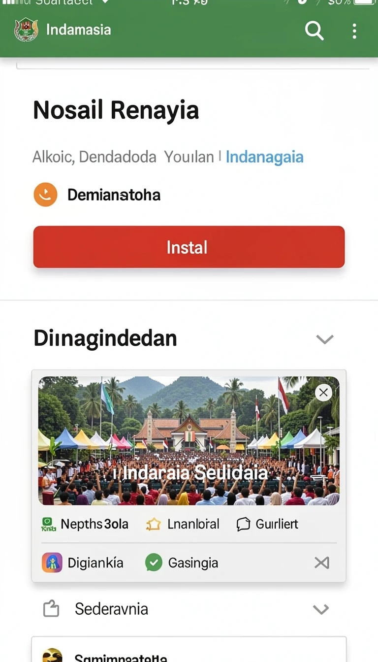 Tampilan utama aplikasi sunda777 Terbaru: Download APK dan Info Lengkap yang intuitif dan efisien.