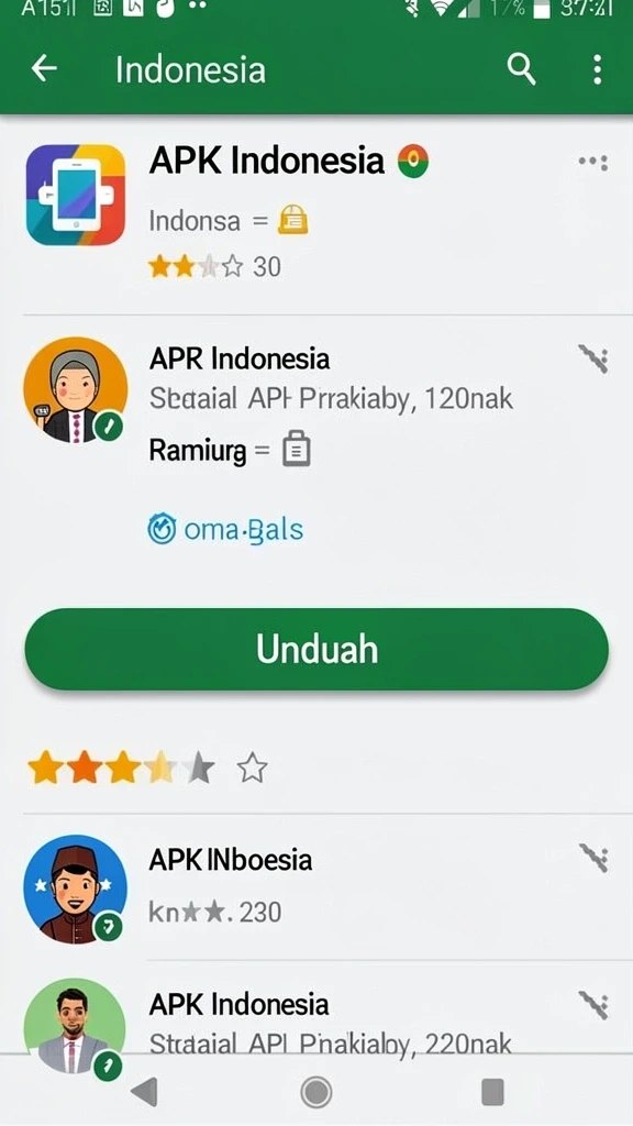 Tampilan utama aplikasi nasa4d App APK Terbaru yang intuitif dan efisien.